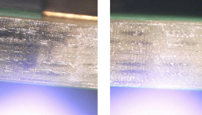 Flexible PCB Depaneling & Cutting 3 Comparison before and after laser cutting