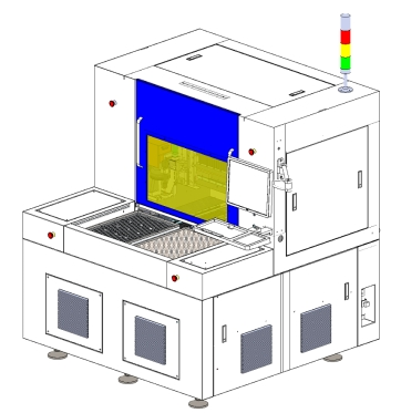 DirectLaser H3 330D — Dual-Platform Laser Depaneling Machine 2 DirectLaser H3 330D — Dual-Platform Laser Depaneling Machine 1